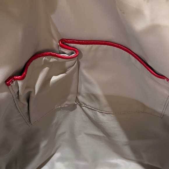 Banana Republic Vibrant Red Tote Bag - Picture 9 of 10